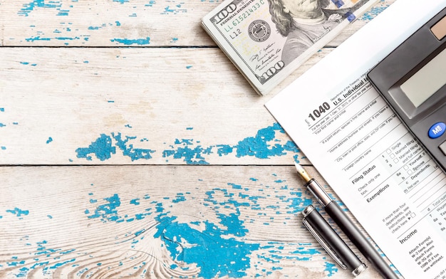 A stylized image of a U.S. tax form with a Series I bond certificate next to it, highlighting the tax benefits and potential savings for investors.