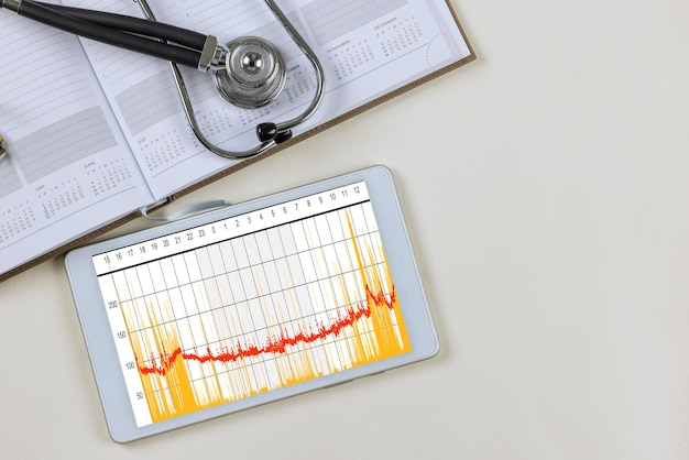 A graph comparing healthcare costs and employee absenteeism rates before and after the implementation of a wellness program. The graph clearly shows a reduction in both metrics, highlighting the positive impact of the program.