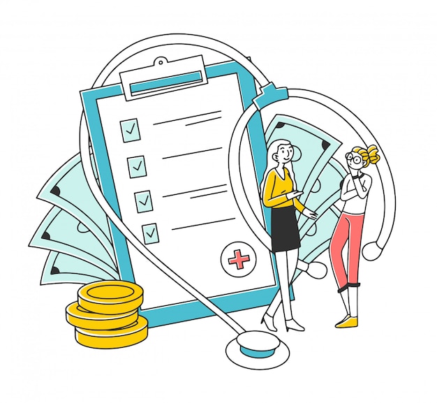 A person pointing a pen at a benefits chart, highlighting different columns like 
