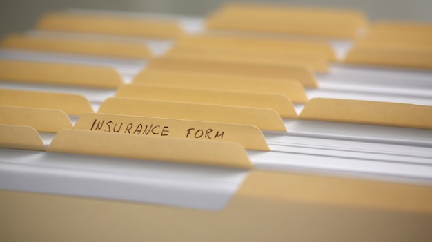 A close-up shot of legal documents related to employee benefits, emphasizing the complexity and importance of compliance.