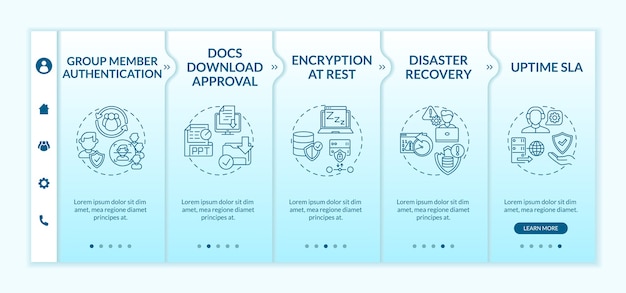 An infographic explaining the COBRA eligibility requirements with icons representing key factors such as company size, qualifying events (job loss, reduced hours), and previous enrollment in a health plan.