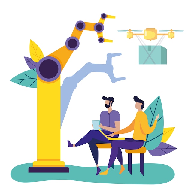 An image depicting a robot performing tasks in a manufacturing plant, representing the increasing automation in various industries.