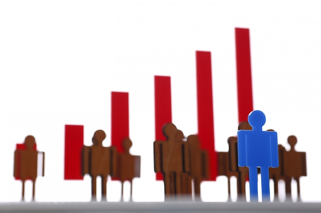 A bar graph showing the distribution of unemployment rates across different age groups, highlighting the impact of demographic shifts on the job market.