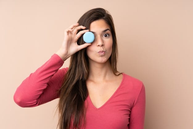 A person putting in contact lenses. The focus is on the person's hand and eye as they carefully insert the lens, with a clean and well-lit background.