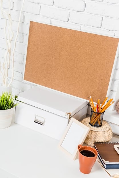 An organized home office setup with a laptop, desk lamp, and file folders, emphasizing the importance of a dedicated workspace for claiming the home office deduction as a self-employed individual.