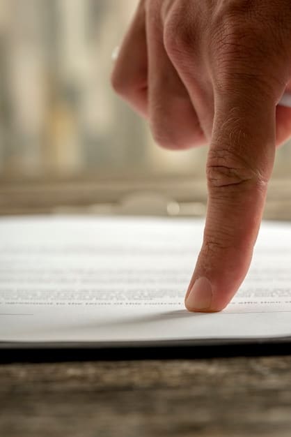 A close-up of a hand pointing to a specific line on a tax form, highlighting the importance of accuracy. A magnifying glass is nearby, further emphasizing the need for attention to detail in tax preparation.